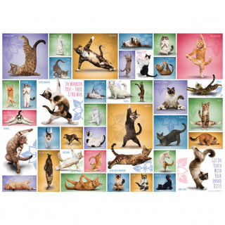 PUZZLE 1000 DELOVA 6000-0953 YOGA CATS 