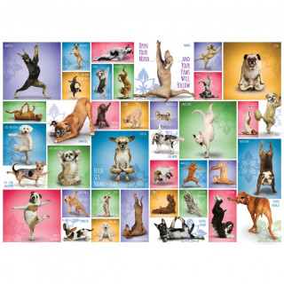PUZZLE 1000 DELOVA 6000-0954 YOGA DOGS 