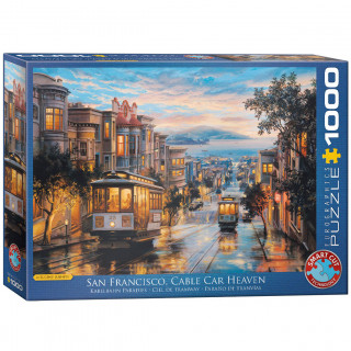 PUZZLE 1000 DELOVA 6000-0957 SAN FRANCISCO CABLE CAR HEAVEN 