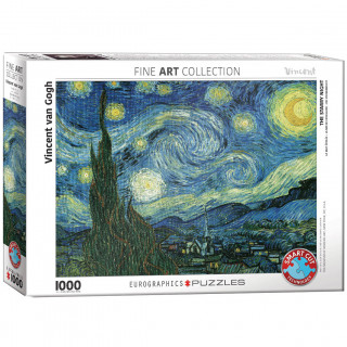 PUZZLE 1000 DELOVA 6000-1204 STARRY NIGHT BY VAN GOGH 