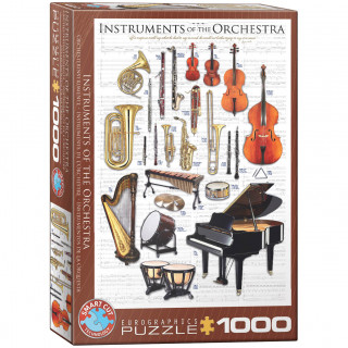 PUZZLE 1000 DELOVA 6000-1410 INSTRUMENTS OF THE ORCHESTRA 