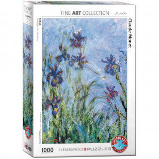 PUZZLE 1000 DELOVA 6000-2034 IRISES BY MONTE (DETAIL) 