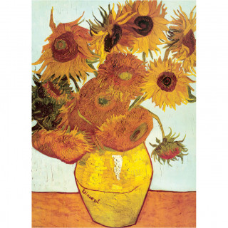 PUZZLE 1000 DELOVA 6000-3688 TWELVE SUNFLOWERS BY VAN GOGH 