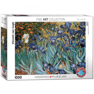 PUZZLE 1000 DELOVA 6000-4364 IRISES BY VINCENT VAN GOGH 
