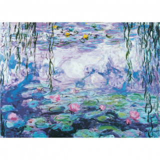 PUZZLE 1000 DELOVA 6000-4366 WATERLILIES BY CLAUDE MONET 