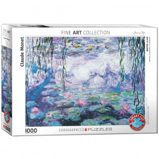 PUZZLE 1000 DELOVA 6000-4366 WATERLILIES BY CLAUDE MONET 