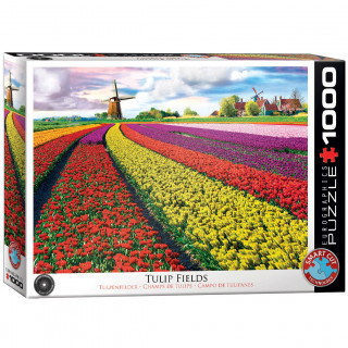 PUZZLE 1000 DELOVA 6000-5326 TULIP FIELDS NETHERLANDS 
