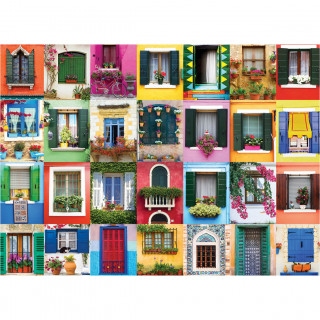 PUZZLE 1000 DELOVA 6000-5350 MEDITERRANEAN WINDOWS 