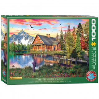 PUZZLE 1000 DELOVA 6000-5376 THE FISHING COTTAGE BY DAVISON 