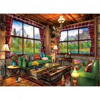 PUZZLE 1000 DELOVA 6000-5377 COZY CABIN BY DOMINIC DAVISON 