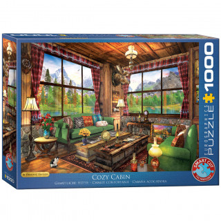 PUZZLE 1000 DELOVA 6000-5377 COZY CABIN BY DOMINIC DAVISON 