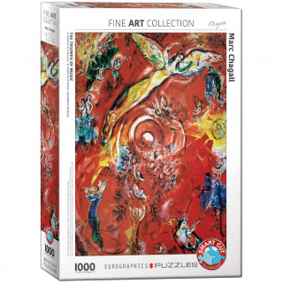 PUZZLE 1000 DELOVA 6000-5418 TRIUMPH OF MUSIC BY CHAGALL 
