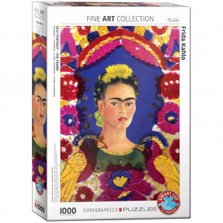 PUZZLE 1000 DELOVA 6000-5425 KAHLO SELF PORTRAIT WITH BIRDS 