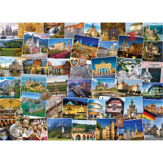 PUZZLE 1000 DELOVA 6000-5465 GLOBETROTTER GERMANY 