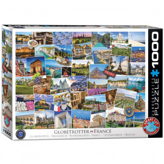 PUZZLE 1000 DELOVA 6000-5466 GLOBETROTTER FRANCE 