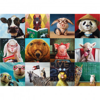PUZZLE 1000 DELOVA 6000-5524 FUNNY ANIMALS BY L. 
