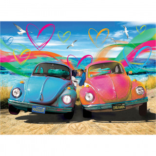 PUZZLE 1000 DELOVA 6000-5525 BEETLE LOVE BY P.GREENFIELD 