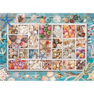 PUZZLE 1000 DELOVA 6000-5529 LAURA'S SEASHELL COLLECTION 