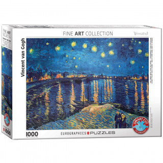 PUZZLE 1000 DELOVA 6000-5708 THE STARRY NIGHT OVER THE RHON 