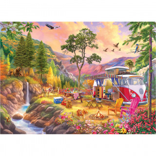 PUZZLE 1000 DELOVA 6000-5866 VW BUS - CAMPER'S PARADISE BY 