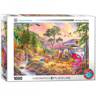 PUZZLE 1000 DELOVA 6000-5866 VW BUS - CAMPER'S PARADISE BY 