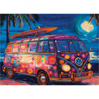 PUZZLE 1000 DELOVA 6000-5950 VW - BEACH FUN BY SHAWNA STEWART 