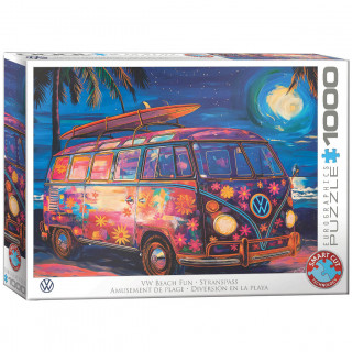 PUZZLE 1000 DELOVA 6000-5950 VW - BEACH FUN BY SHAWNA STEWART 