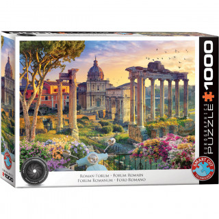 PUZZLE 1000 DELOVA 6000-6003 ROMAN FORUM ROME ITALY 