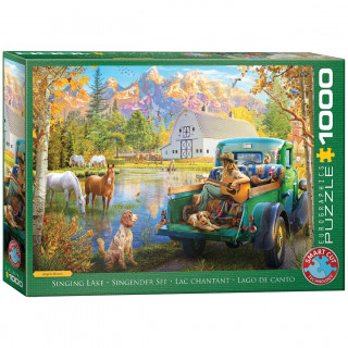 PUZZLE 1000 DELOVA 6000-6012 SINGING LAKE BY ANGELO BONITO 
