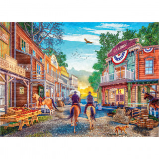 PUZZLE 1000 DELOVA 6000-6028 WILD WEST COUNTY BY DAVISON 