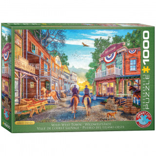 PUZZLE 1000 DELOVA 6000-6028 WILD WEST COUNTY BY DAVISON 