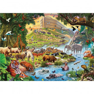 PUZZLE 500 DELOVA  6500-0980 NOAH'S ARK BEFORE THE RAIN 