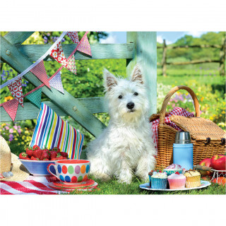 PUZZLE 500 DELOVA  6500-5461 SCOTTIE DOG PICNIC 
