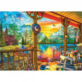 PUZZLE 500 DELOVA  6500-5884 EARLY MORNING FISHING 