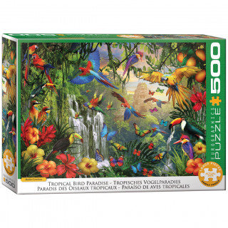 PUZZLE 500 DELOVA  6500-6006 TROPICAL BIRD PARADISE-CAROLIN 