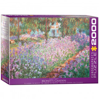 PUZZLE 2000 DELOVA 8220-4908 MONET'S GARDEN BY CLAUDE MONTE 