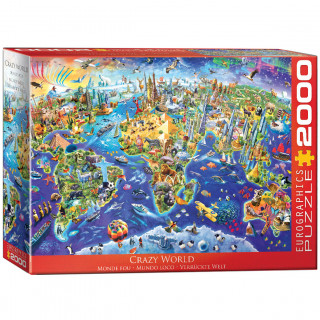 PUZZLE 2000 DELOVA 8220-5343 CRAZY WORLD 