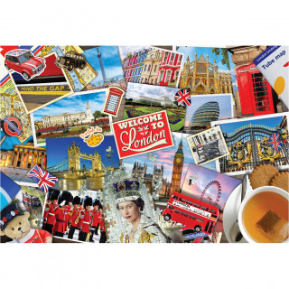 PUZZLE 550 DELOVA 8551-5779 LONDON BUS 