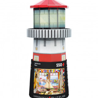 PUZZLE 550 DELOVA 8551-5995 LIGHTHOUSE TIN 