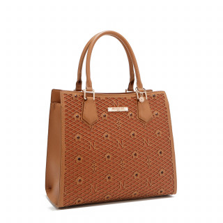 TORBA NICOLE LEE LSR17286 BROWN SS2025 