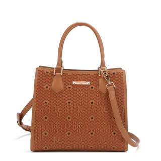 TORBA NICOLE LEE LSR17286 BROWN SS2025 