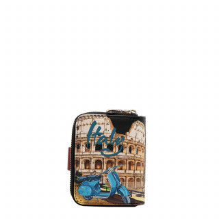 NOVČANIK SREDNJI SA KOPČOM NICOLE LEE PRT6903 MARTHA TRAVELS ITALY SS2025 