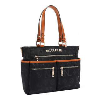 TORBA NICOLE LEE N17226 BLACK SS2025 
