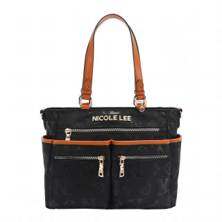 TORBA NICOLE LEE N17226 BLACK SS2025 