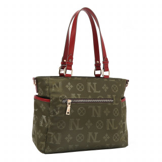 TORBA NICOLE LEE N17226 OLIVE SS2025 