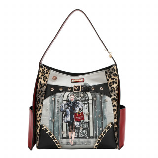 TORBA NICOLE LEE MOD17424 MODA SNOWFLAKE 