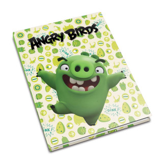 SVESKA A5 TVRDI POVEZ SITNI KARO 80L ANGRY BIRDS 70gr 