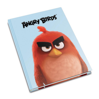 SVESKA A5 TVRDI POVEZ SITNI KARO 80L ANGRY BIRDS 70gr 