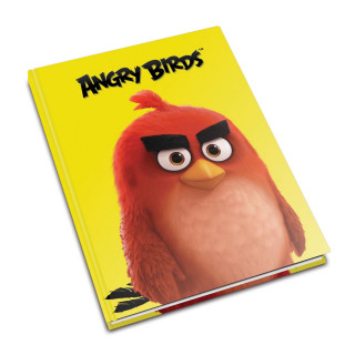 SVESKA A5 TVRDI POVEZ SITNI KARO 80L ANGRY BIRDS 70gr 