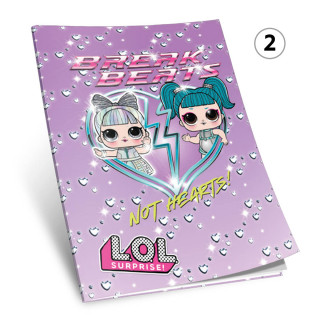 SVESKA A5 LATAJN 52L 80g LOL 